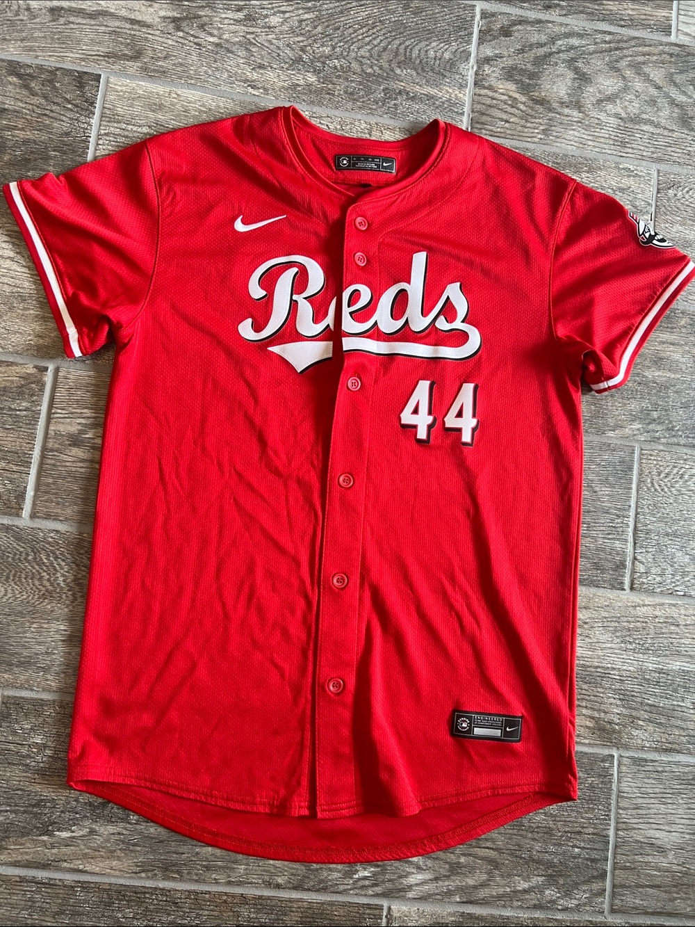 Cincinnati Reds Nike jersey youth XL Elly De La Cruz 44